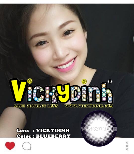 người đẹp và kính áp tròng 