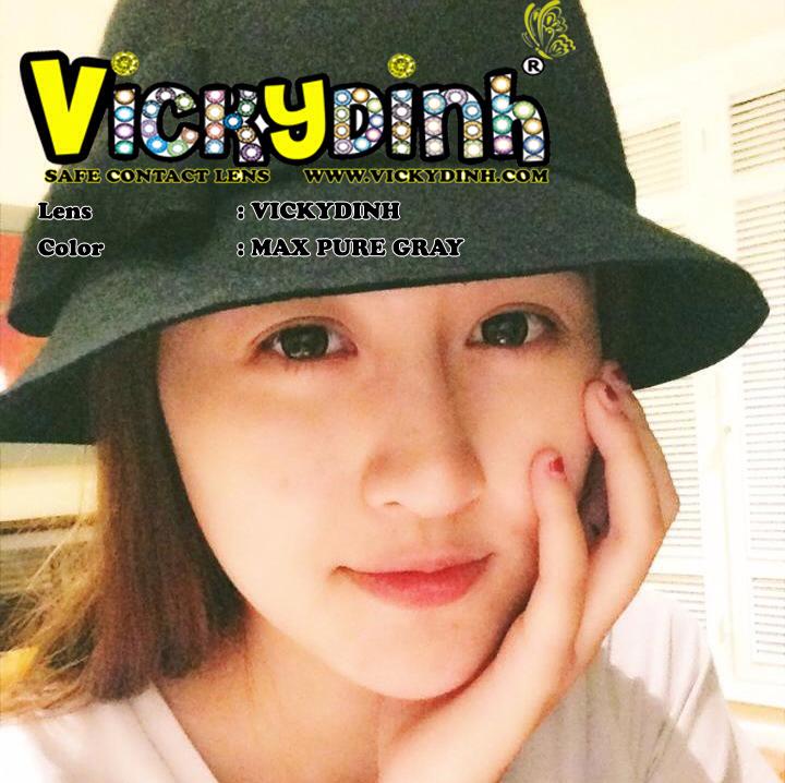 người đẹp và kính áp tròng 