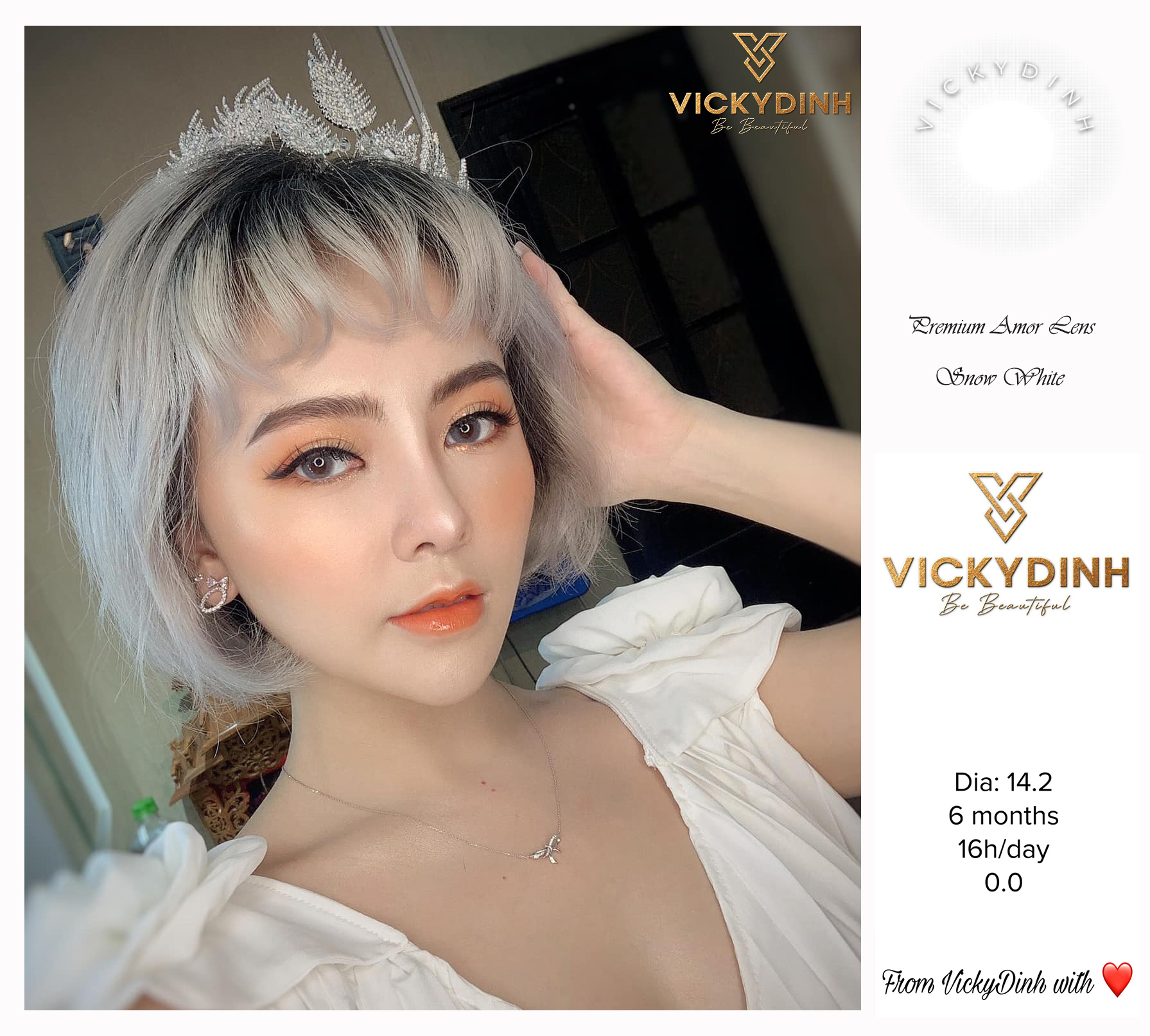 Premium Amor Lens Snow White